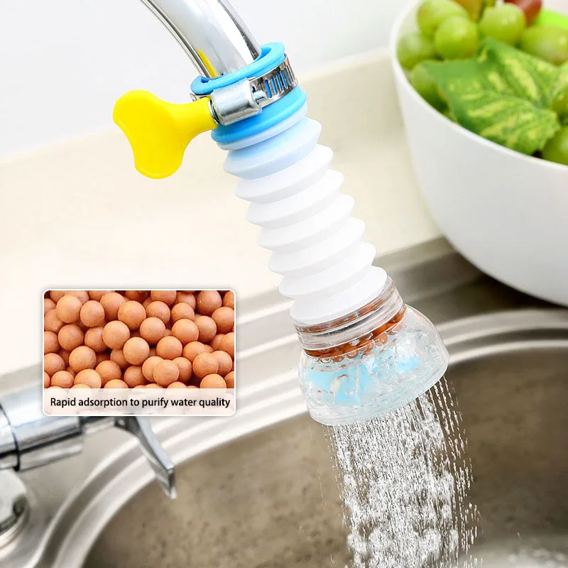 

NEW Rotation Kitchen Faucet Spouts Sprayers Shower Tap Water Filter Purifier Nozzle Filter For Household Kitchen Accessories