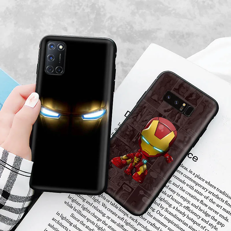 Фонарь &quotЖелезный человек&quot мягкий фонарь для VIVO Y71 Y73 Y73S Y74S Y75 Y76 Y76S Y81 Y81s Y21 Y21S Y11