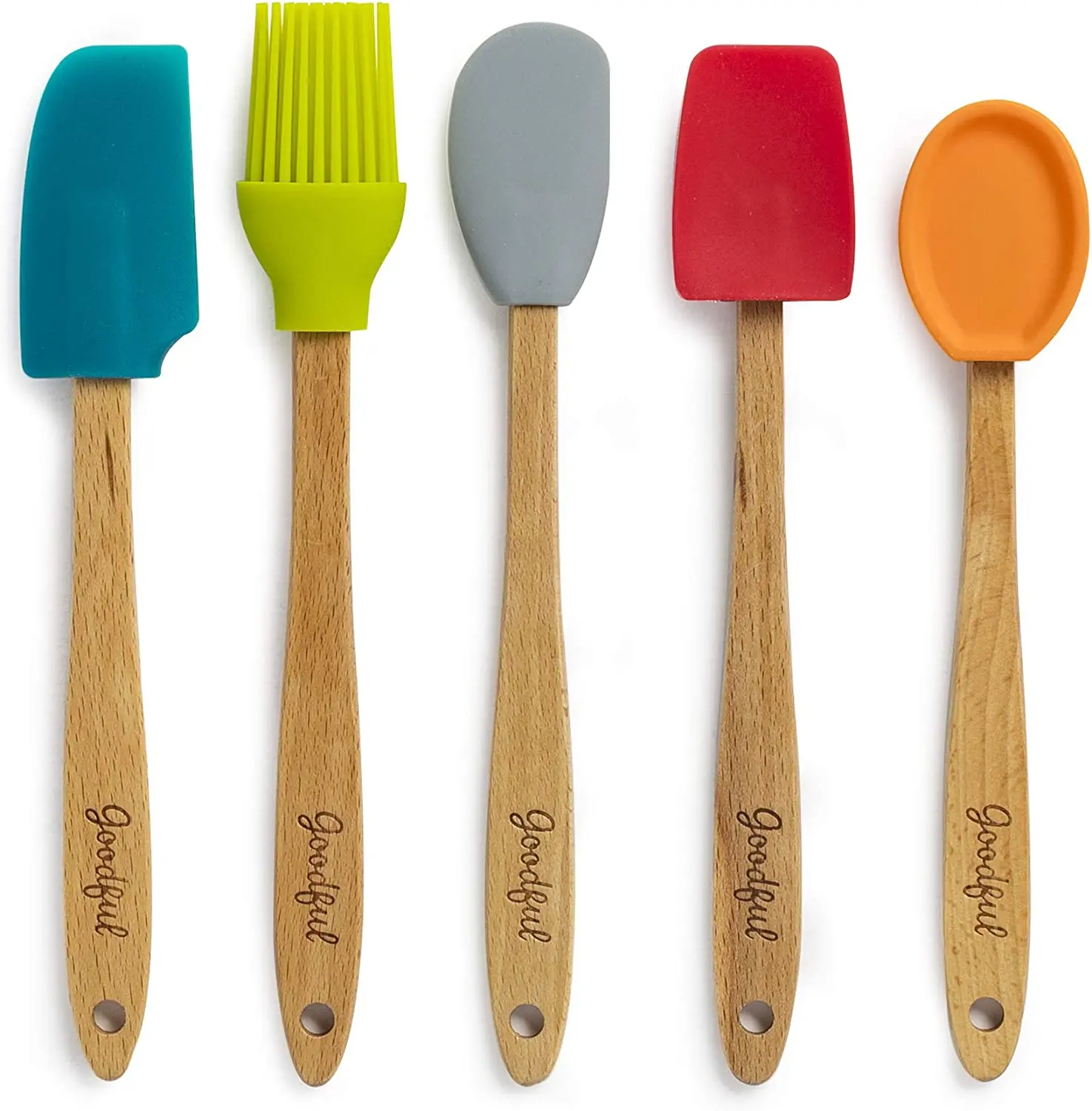

Set of utensils, 5-piece mini tool, multicolored