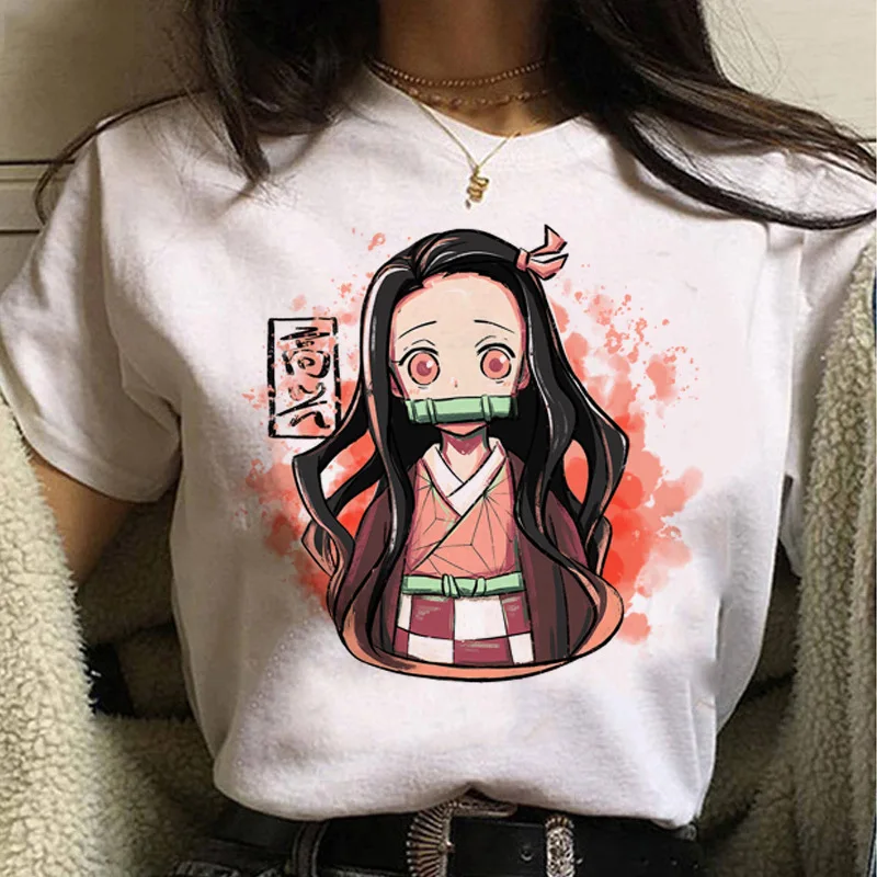

Japanese Anime Demon Slayer T Shirt Men Kawaii Kimetsu No Yaiba Graphic Tees Tanjirou Kamado Unisex Tops Funny Tshirt Male