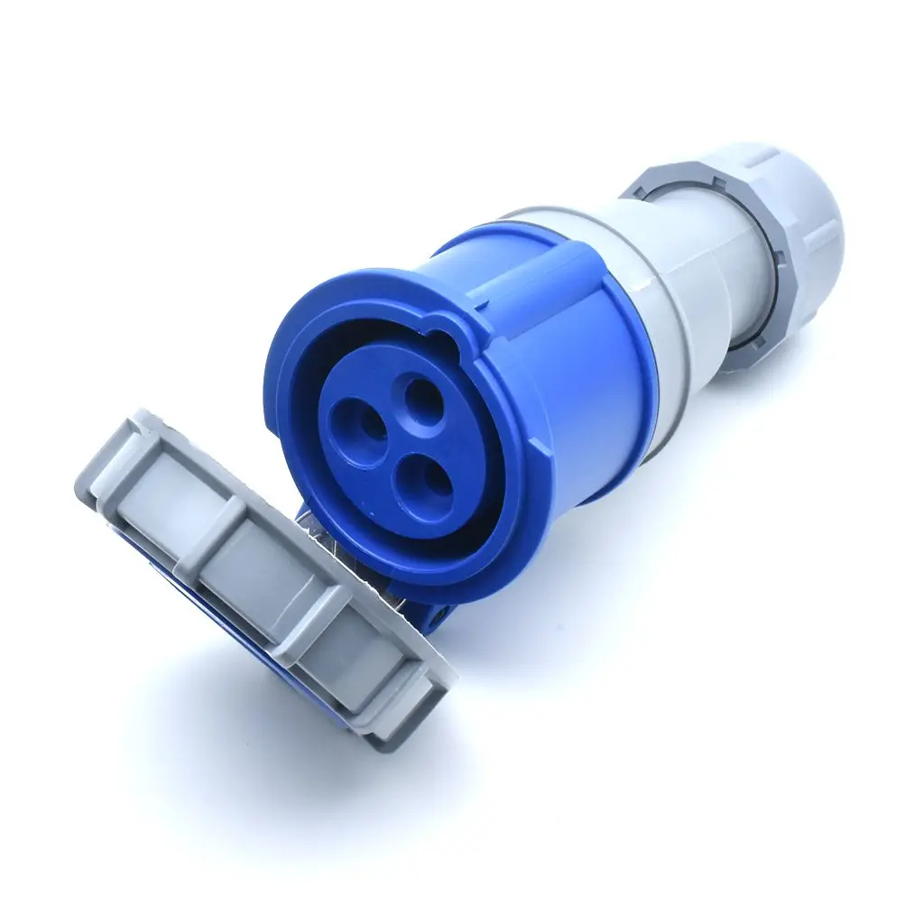 

Водонепроницаемая розетка IP67, 16 А/32 А, промышленная электрическая 3-контактная вилка для морской лодки