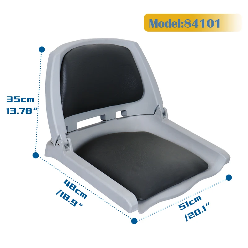 Литая пластиковая рама складные лодочные стулья сиденья для лодки уличные