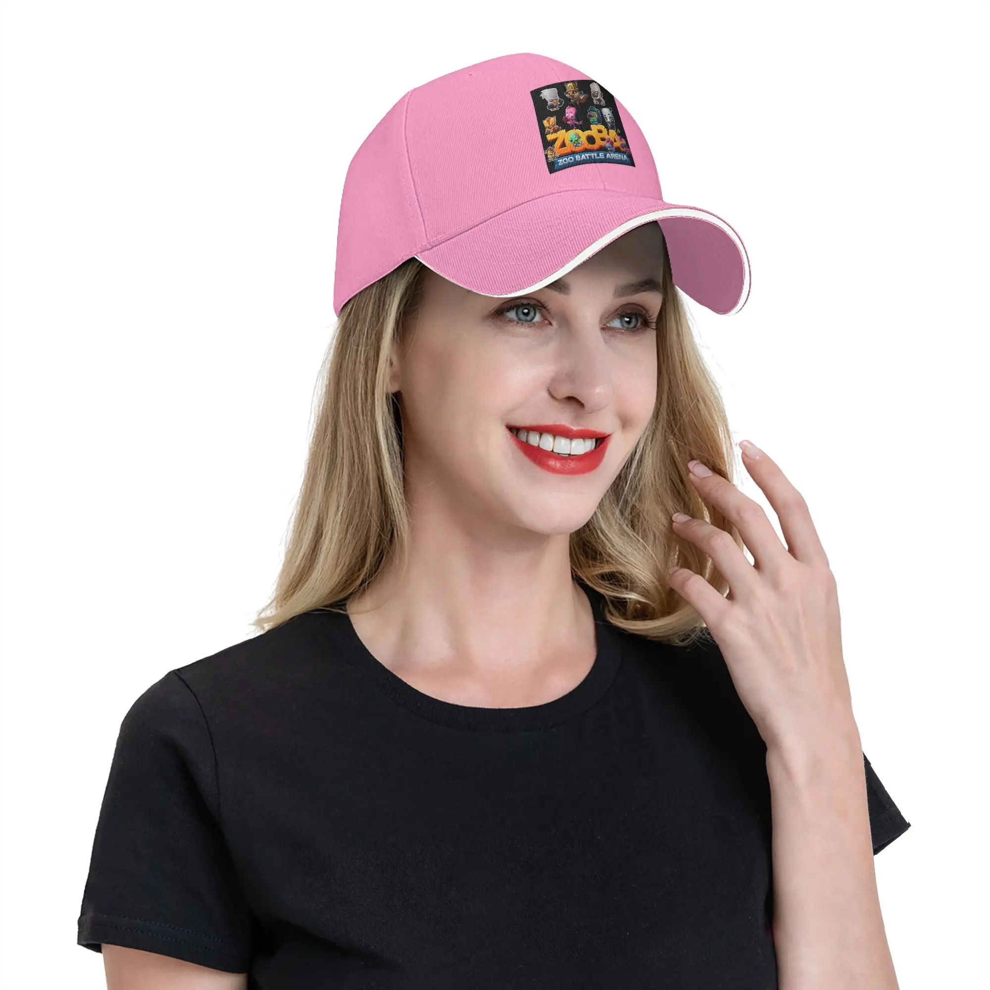 Фото Бейсболка Great Model Zooba Battle Arena Gift Music Fans, регулируемая, в стиле хип-хоп, летняя, унисекс, с возможностью индивидуализации №1