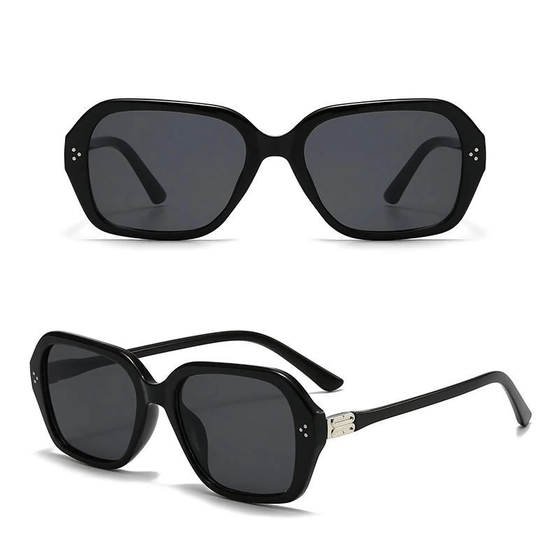 Солнцезащитные очки в стиле ретро UV400 для мужчин и женщин небольшие квадратные с