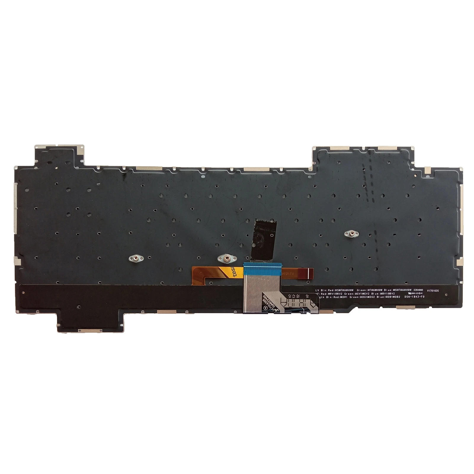Оригинальная американская клавиатура для ноутбуков ASUS ROG Strix Scar II GL704 Series (модели GL704GM-DH74, GL704GV-DS74, GL704GW-DS76) с подсветкой (art.: 3920db7795ccf) - 3920db7795ccf