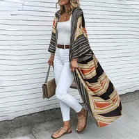 stylish printed kimono cape womens summer blouses 2022 long sleeve cover up female floral tunic casual cardigan tops