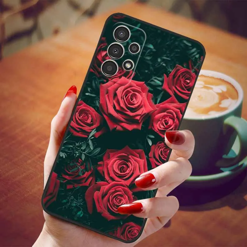 Для Samsung A13 A137F Чехол Мягкий силиконовый защитный чехол для телефона Galaxy 4G/A23 4G 5G TPU