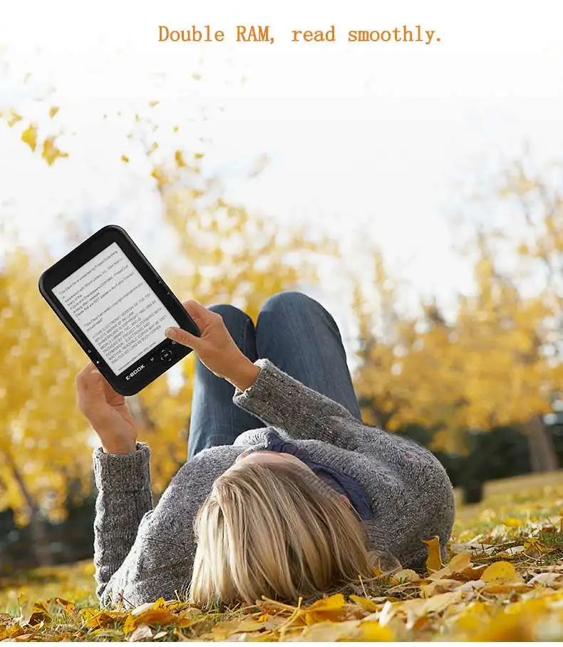 Фото Электронная книга с экраном E-ink диагональю 6 дюймов, с поддержкой TF-карты, разрешение 2500x60, электронная книга со встроенной батареей мАч №4