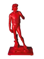 modern art banksy suicide man suicide david red ver statue creative resin sculpture street abstract art home decoration