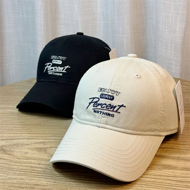 Бейсболка для женщин и мужчин ретро хлопковая стираная вышивка букв винтажные