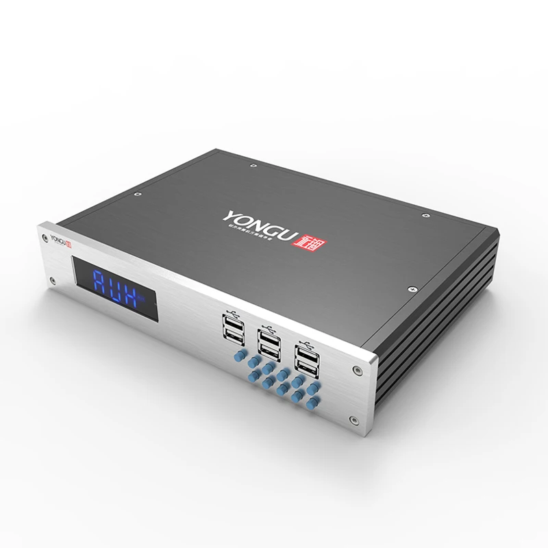 YONGGU W25B 250 * 1U мм гравировальный сабвуфер Apeaker Elentronics 2U 19-дюймовый стойка усилитель корпус шасси