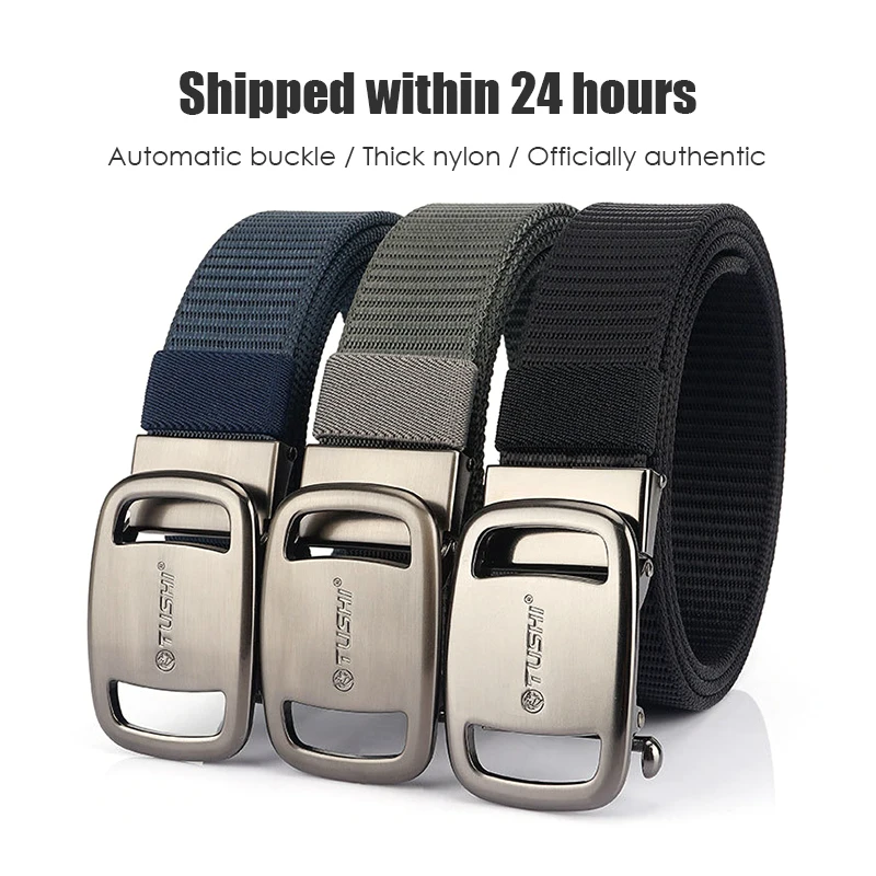 VATLTY 3 4 см повседневный ремень для мужчин цинковый сплав автоматическая пряжка