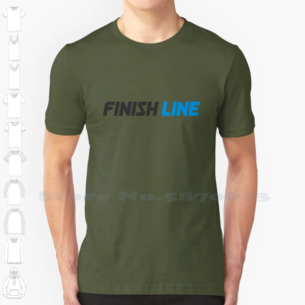 

Finish Line Logo Brand Logo 2023 Streetwear T Shirt Top Quality Graphic Tees