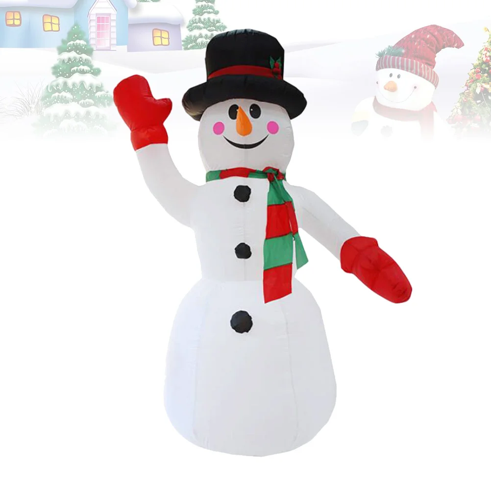 

1pc Snowman Creative Funny Christmas Decor Party Supplies for Courtyard Garden