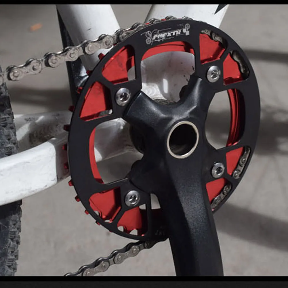 

104bcd Bicycle Chain Guards 32-42T Sprocket Protection Cover Crank Shield Plate Bicycle Accessories Road Mountain Bike Parts