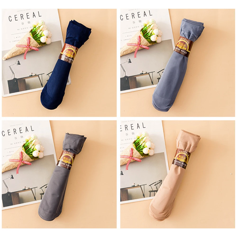 Носки мужские из утолщенной стали прочные шелковые деловые для ванны с крючком 10