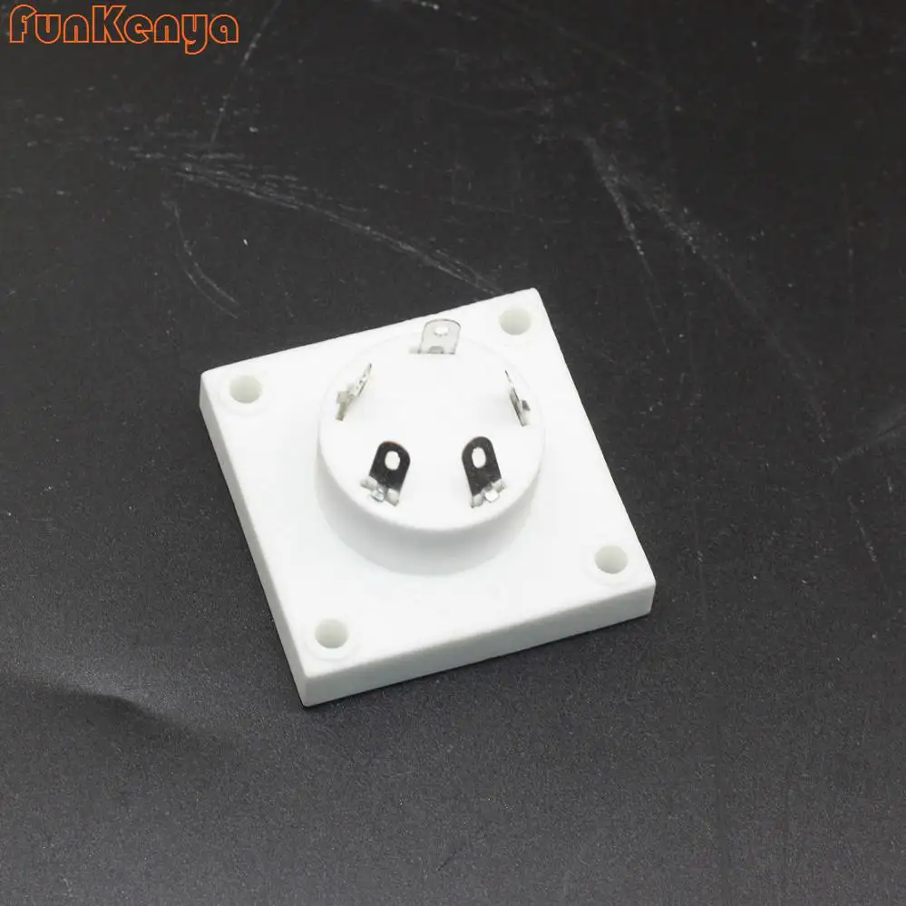 Керамические трубчатые головки с пятью контактами золотистый серебристый