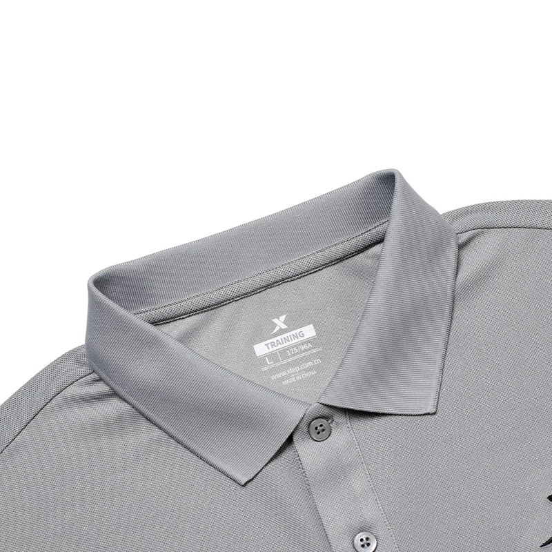 Фото Свитшот XTEP мужской, с коротким рукавом, быстросохнущий, влагопоглощающий, Новинка лета 2025, тренировочная одежда для мужчин 875229020150 №5
