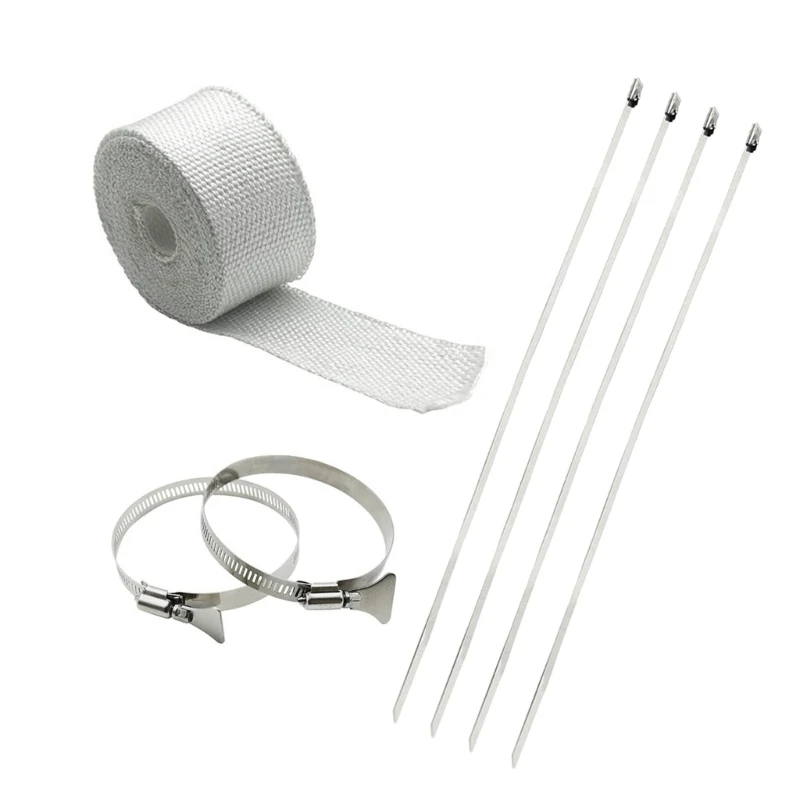 Стекловолокно Тепловая лента Защитный костюм для труб Тесьма Регулируемые