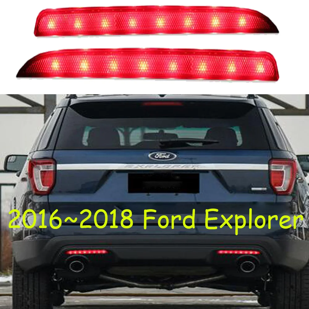 

2pcs TailLight Explorer Rear Light Bumper Fog Lamp LED Reflector Stop Brake Light For 2016 2017 2018year Car Accessories