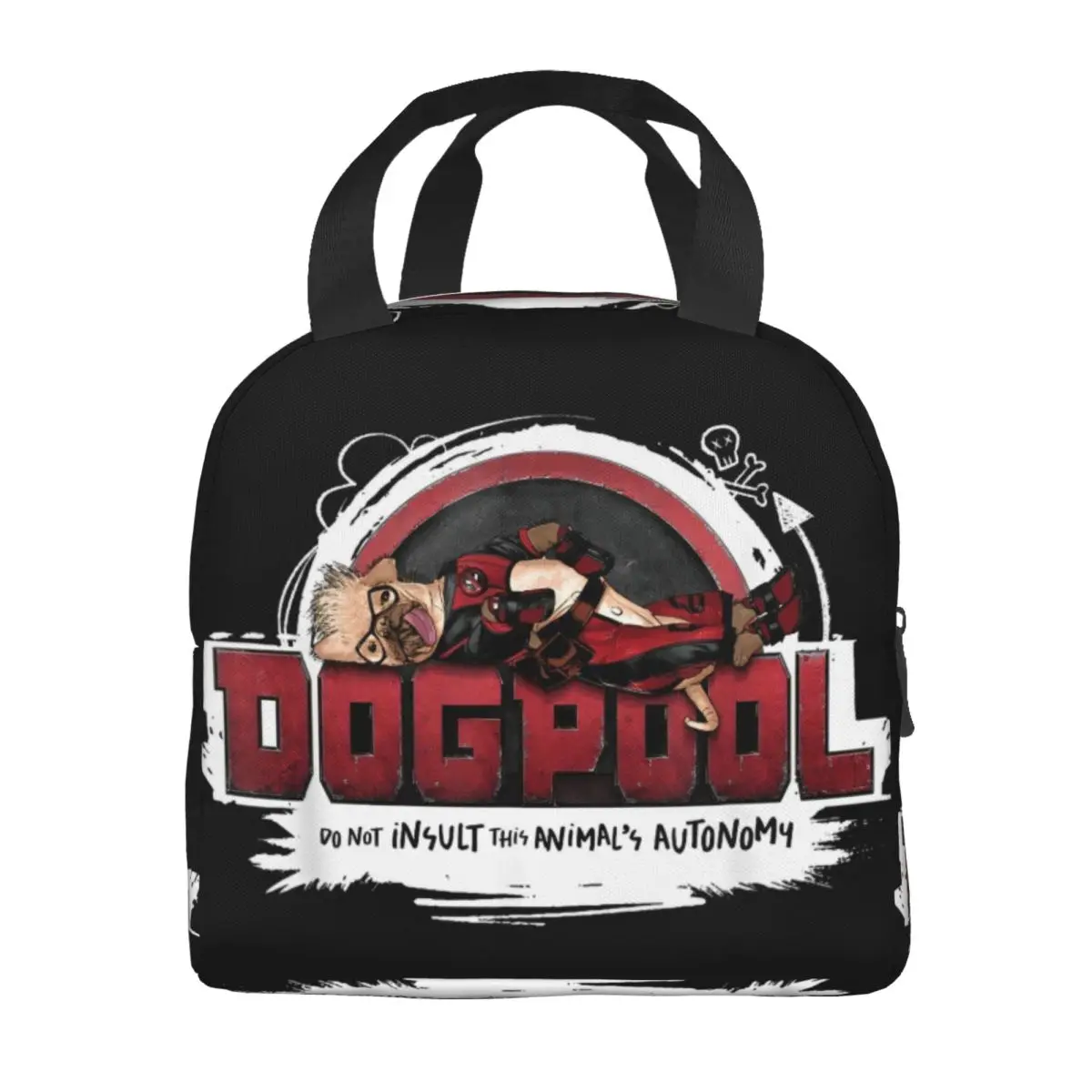 Автоматическая сумка для обеда Deadpool &amp Wolverine Dogpool портативная коробка завтрака на