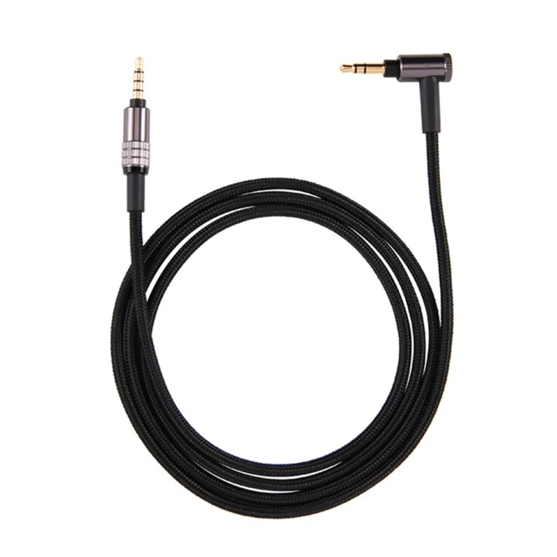 

594A High-Quality 3.5mm Braided Cable for 1AM2/1000XM4 Headset Cable Music Cord Professional Headphone Cable Wire