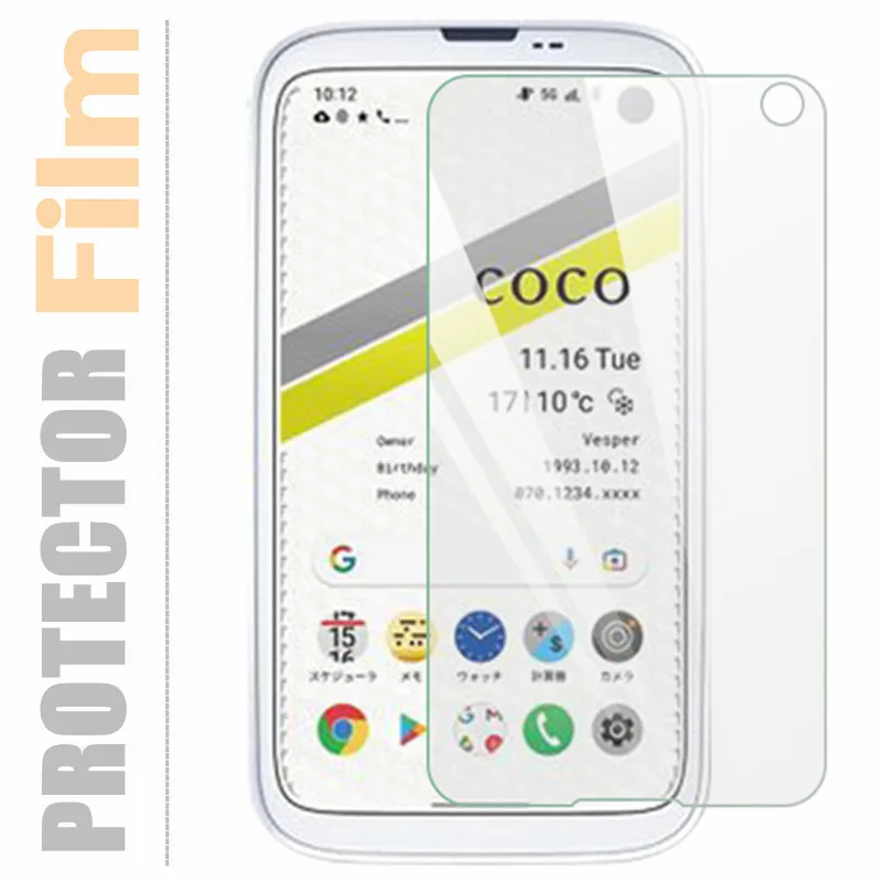 

Nano-Coated Cellphone Soft Film For Balmuda Phone 4.9''Inch HD Nanofiber Scratch Proof Full Screen Protective Films