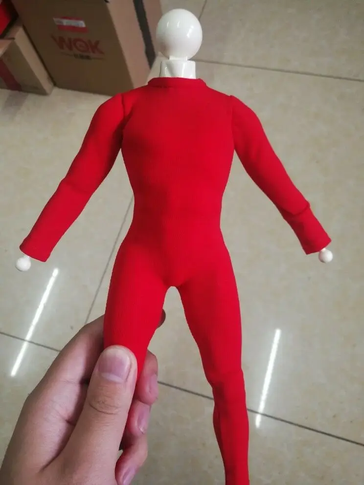 

1: 6-й пользовательский аксессуар, красные мужские эластичные колготки, модель игрушки для фигурки 12 дюймов