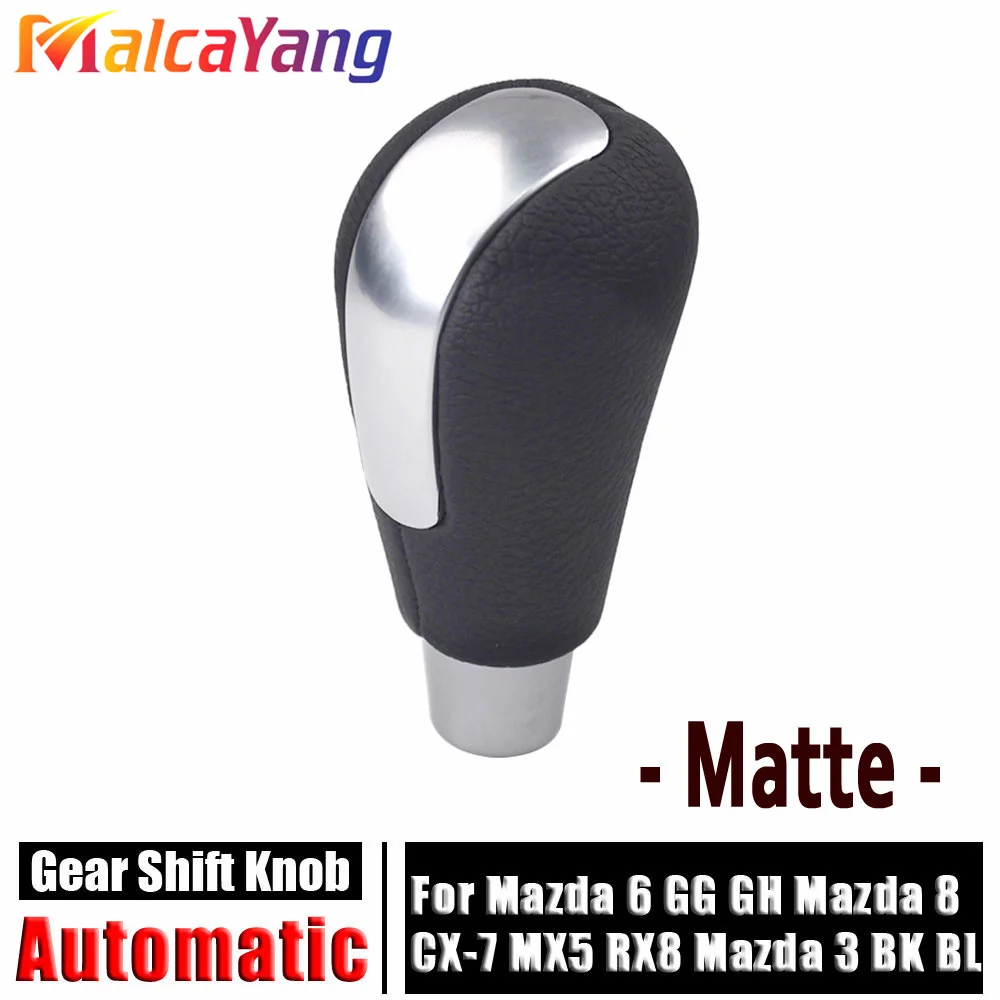 

Совершенно новый вид, ручка переключения передач автоматической коробки передач для Mazda 6 GG GH Mazda 8 CX-7 MX5 RX8 Mazda 3 BK BL, Стайлинг автомобиля