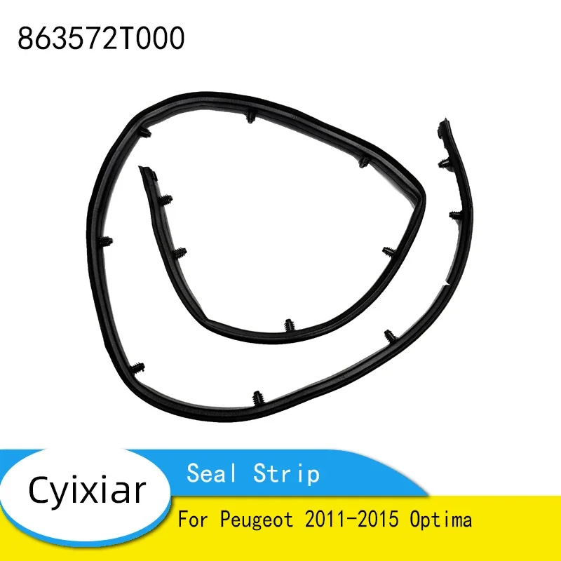 Front Bumper Hood Seal Strip Sight Shield Rubber Trim FOR 2011-2015 Optima 863572T000 86357-2T000