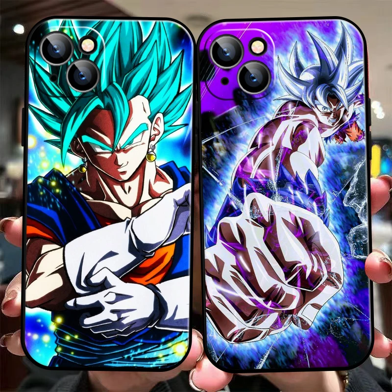 

Anime Dragon Ball For Apple iPhone 13 12 11 Pro Max Mini X XR XS Max SE 6 6S 7 8 Plus Phone Case Soft Carcasa Back