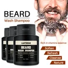 1 шт., мужской увлажняющий шампунь для бороды, 120 мл