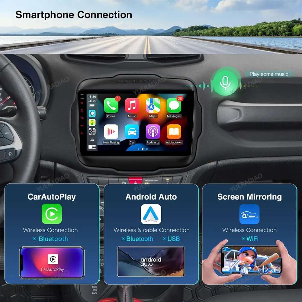 Автомагнитола Android 17 для MAZDA 2 (2007-2014) с Carplay, FM, SWC, BT, 2K QLED (art.: 3920dacb92d52) - 3920dacb92d52