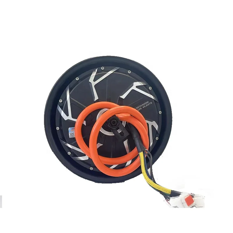 

Motor 12 "5000W Brushless DC Motor Suitable for Electric Bicycle Scooters High Efficiency 48v-96v Universal Model