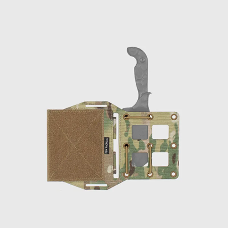Фото SS Стиль PEW Тактический расширитель MOLLE Крыло Платформа Держатель ножа MK4 MK5 Удлинитель нагрудной вешалки UA63 №1