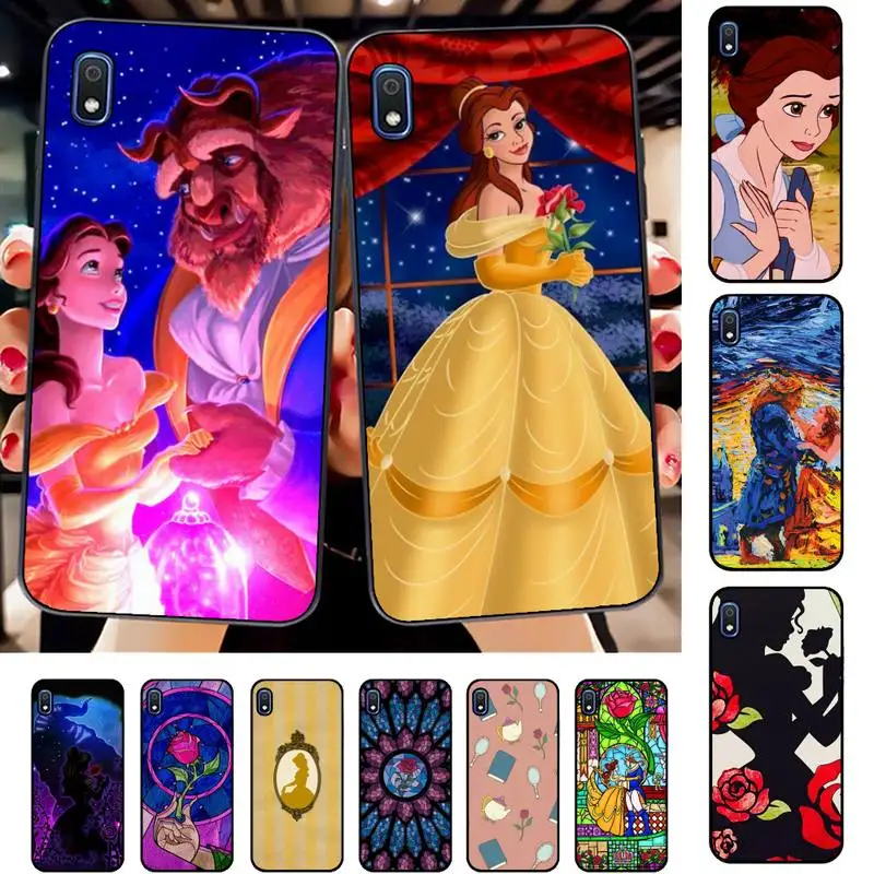 

Disney Beauty and the Beast Phone Case for Samsung A51 01 50 71 21S 70 31 40 30 10 20 S E 11 91 A7 A8 2018