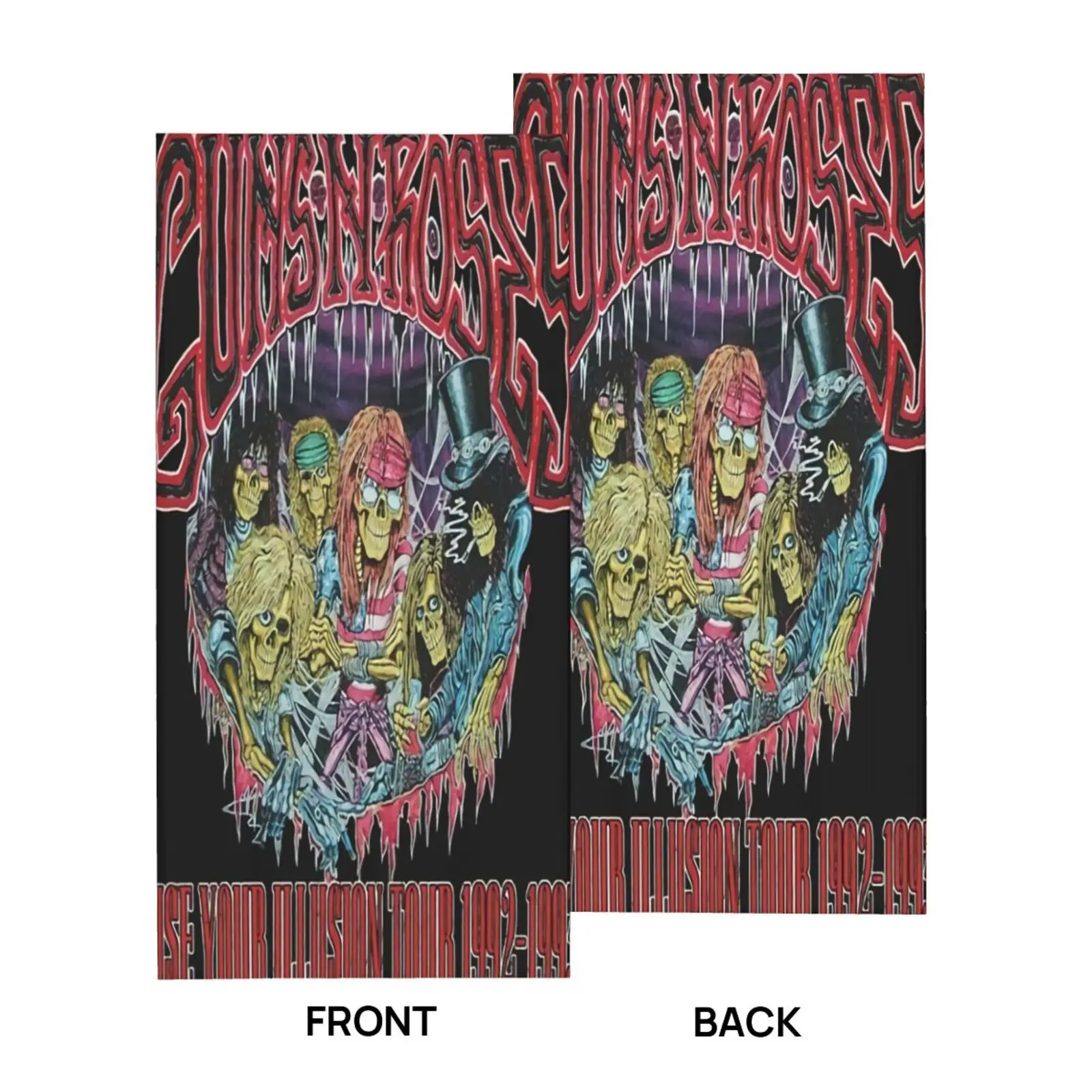 Guns N Roses Use Your Illusion 1505 Men's Balaclava Buff On Neck Tactical Hunting mask Ski Man Scarf Anime |