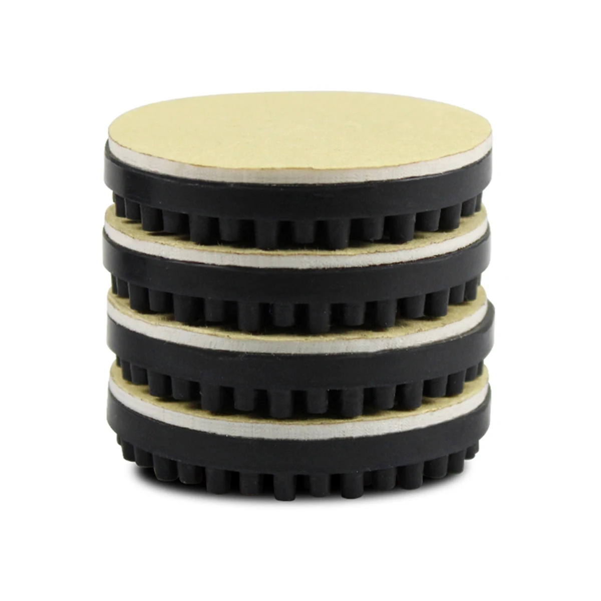4PCS Vinyl Record Player Noise Reduction and Muffling Pad Anti-Slip Foot Pad
