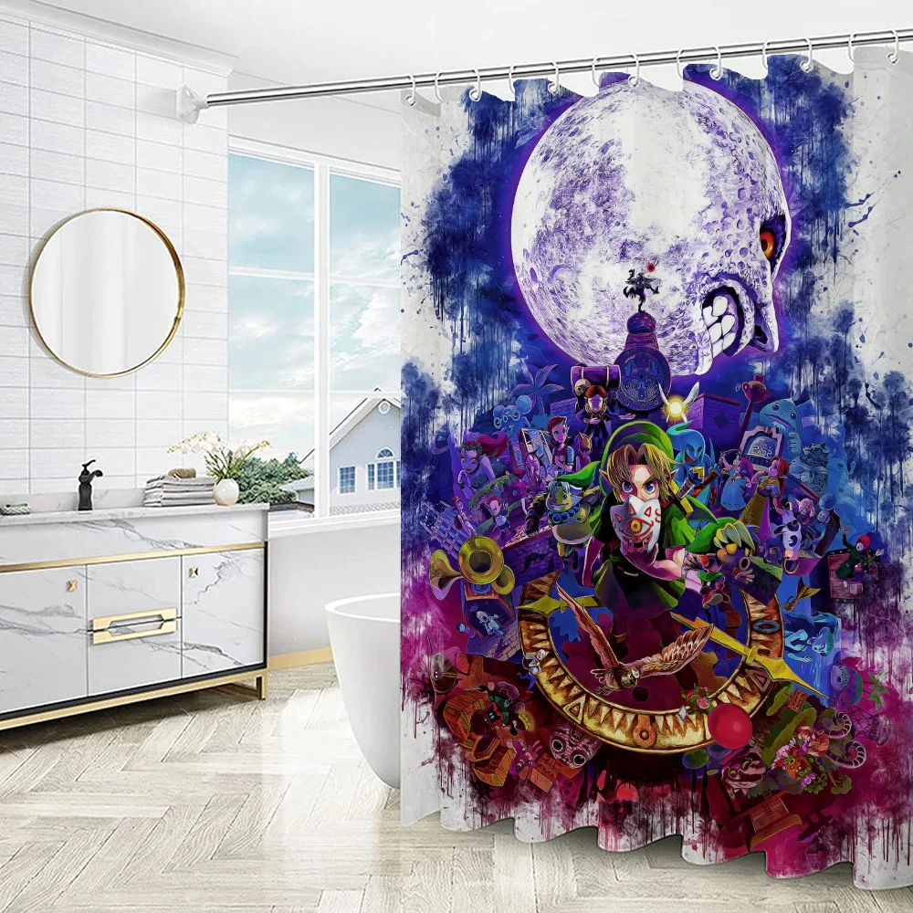 Занавеска для душа Zeldas, Складная Водонепроницаемая перегородка для ...