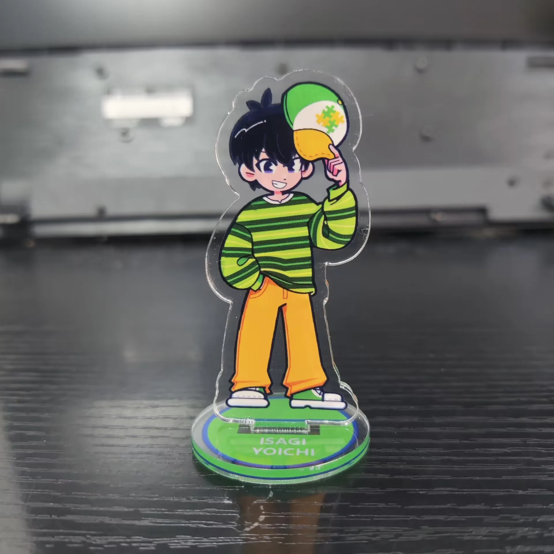 8 см синий замок аниме фигурки Karasu Tabito Rin Itoshi Nagi Seishiro модные акриловые подставки