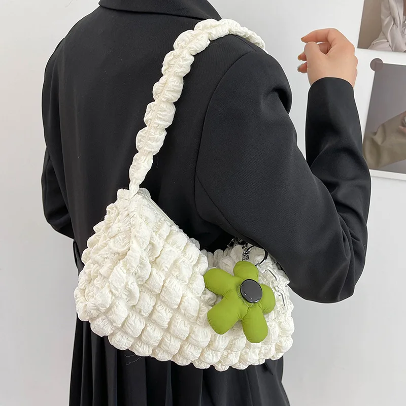 

Маленькая квадратная сумка через плечо для подмышек, Новинка лета 2022, модная Роскошная брендовая сумка-шоппер, боковые кошельки и сумки на п...