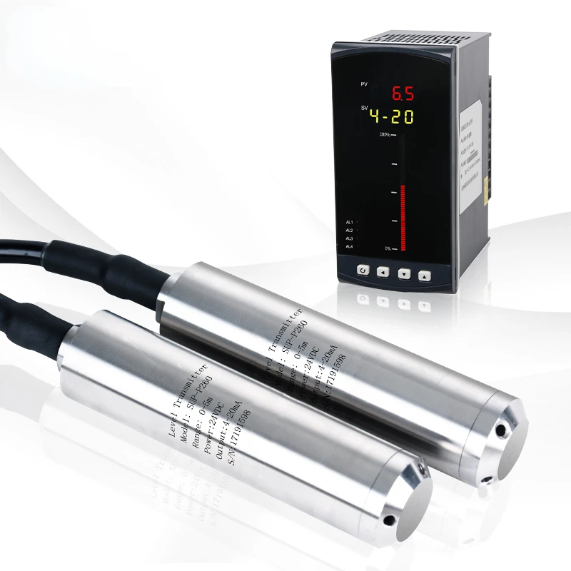 

Submersible high temperature liquid intelligent water level indicator transmitter