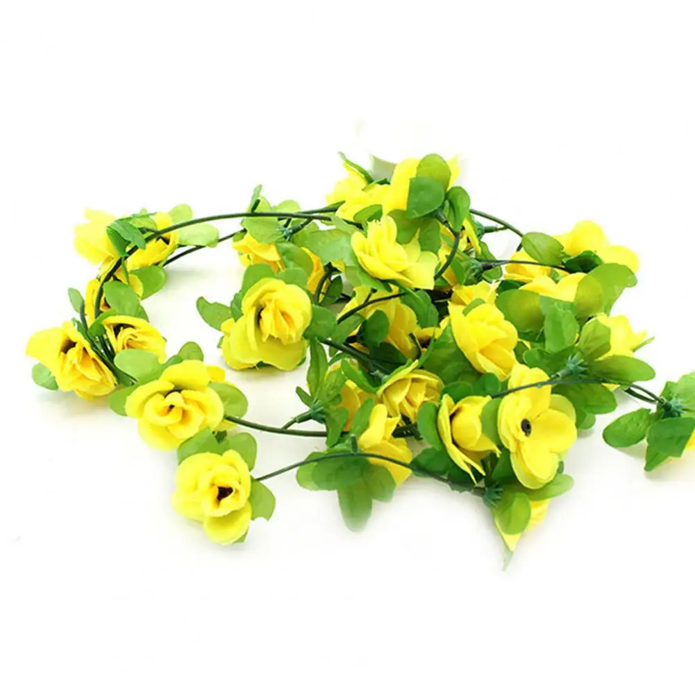 

Artificial Flower 3D Not Wither Vibrant Multicolor Artificial Wreath Flowers Ornament for Home