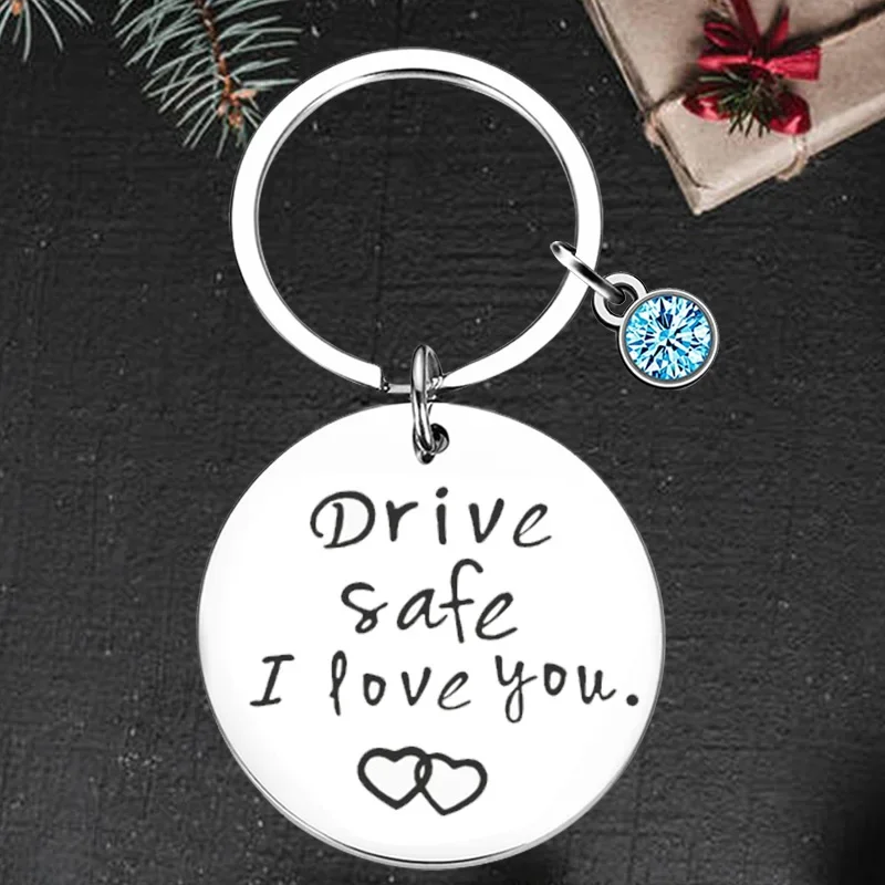 Милый брелок для ключей с водителями подвеска сейф я люблю тебя брелки новый