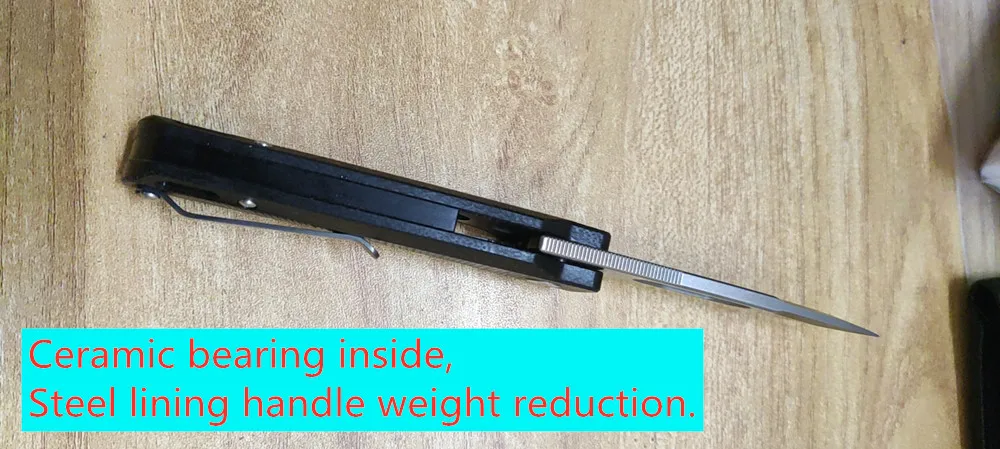 Керамический подшипник JUFULE JF222 Real K110 Микарта передняя Флиппер Охотничий