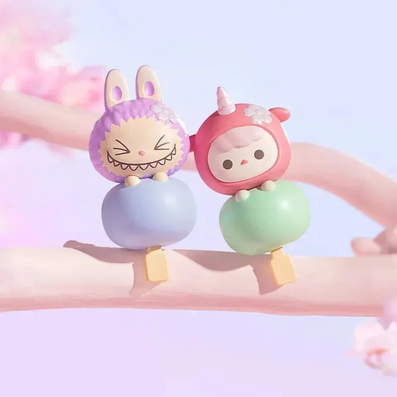 Фото Экшн-фигурки героев серии POP Bean Sweet Sakura, Labubu Zsiga, Молли, лилий, сатир, Рори, димоо, Пукки, шаллпанда, куклы, подарки для детей №3