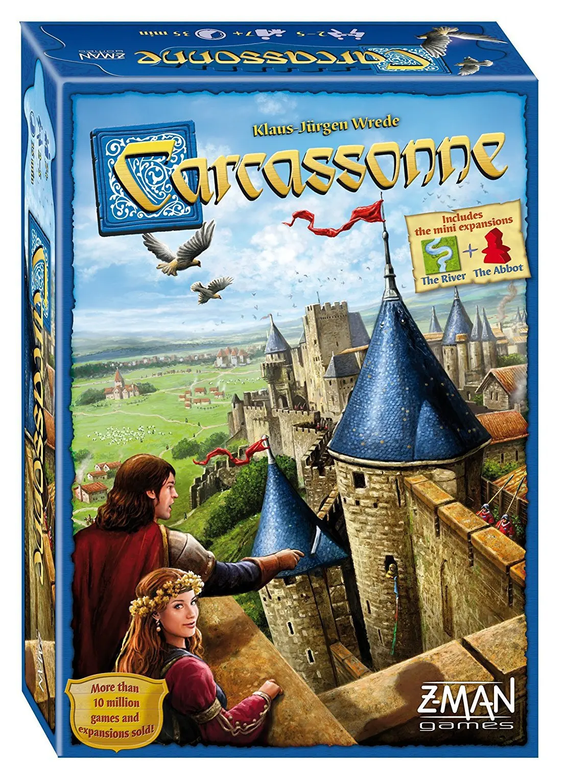 Carcassonne Winter Edition Настольная Игра Для 2-5 Игроков Семейные Ночные Развлечения