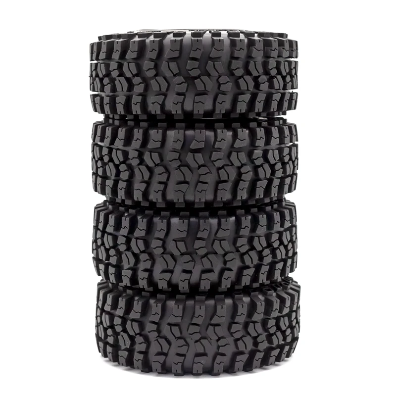 

4PCS 125MM 2.2 Rubber Tires Wheel Tyres For 1/10 RC Crawler Car Axial Wraith SCX10 Capra Traxxas TRX4 TRX6 D90