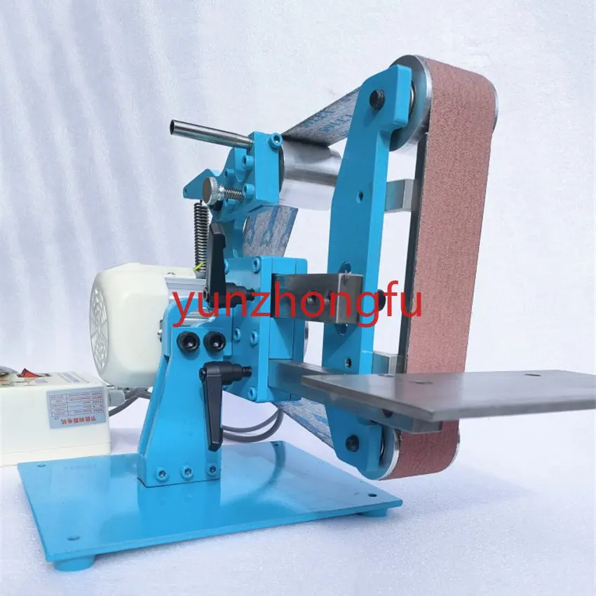 

110V/220V 750W Electric Belt Sander Vertical and Horizontal Dual Use Belt Sander Polishing Grinding Machine Belt Grinder Machine