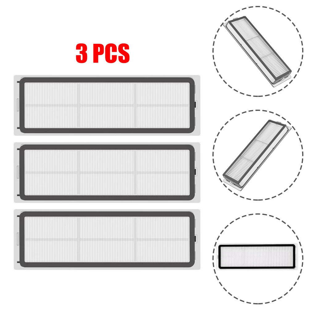 

3Pcs Filter For Sweeping Robot 2 Ultra Dust Collection Accessories STYTJ05ZHMHW Replacement Hepa Filters Vacuum Cleaner Parts